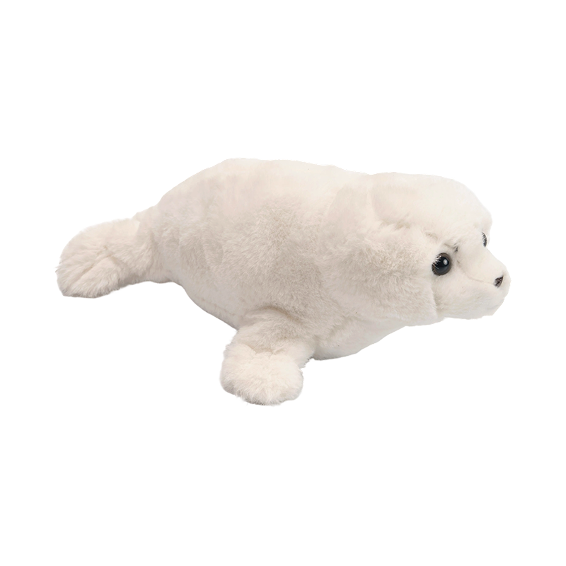 Sevimli beyaz fok peluş oyuncaklar