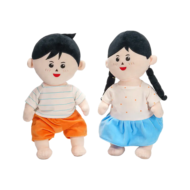 Bebek için doldurulmuş peluş şık oyuncak