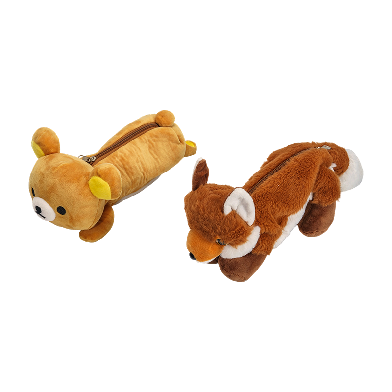 Ayı ve tilki yünlü peluş kılıflar