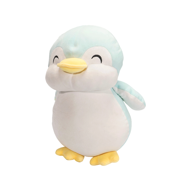 Sevimli vahşi hayvanlar penguen peluş oyuncak