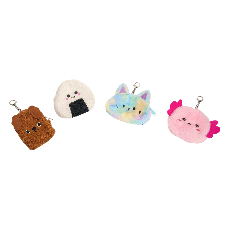Treat & Beastie yumuşacık bozuk para cüzdanları