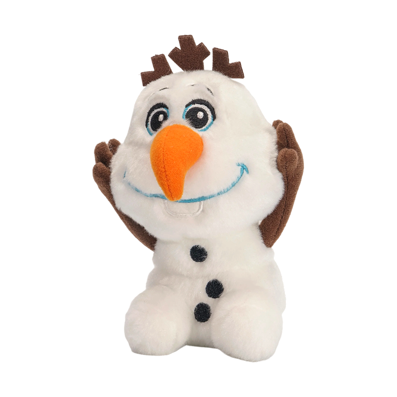 Ayakta kar olaf şenlikli peluş oyuncak Ayakta kar olaf şenlikli peluş oyuncak
